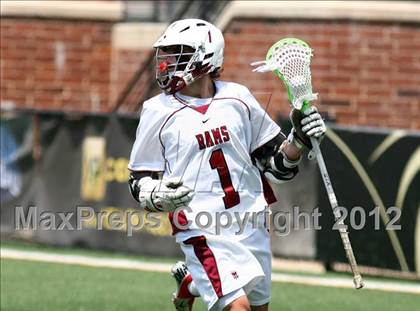 Thumbnail 3 in St. Louis University vs. MICDS (MSLA Division I Championship) photogallery.