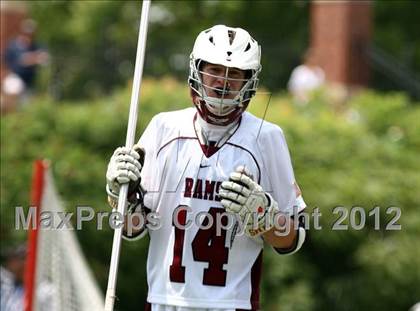 Thumbnail 2 in St. Louis University vs. MICDS (MSLA Division I Championship) photogallery.