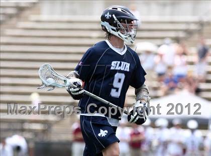 Thumbnail 1 in St. Louis University vs. MICDS (MSLA Division I Championship) photogallery.