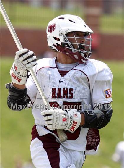 Thumbnail 1 in St. Louis University vs. MICDS (MSLA Division I Championship) photogallery.