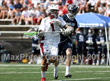 Thumbnail 2 in St. Louis University vs. MICDS (MSLA Division I Championship) photogallery.