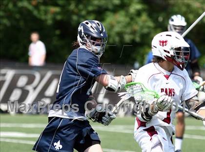 Thumbnail 2 in St. Louis University vs. MICDS (MSLA Division I Championship) photogallery.