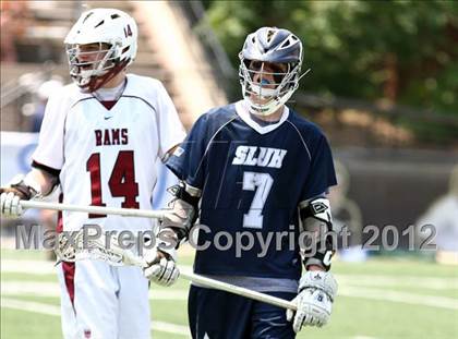 Thumbnail 1 in St. Louis University vs. MICDS (MSLA Division I Championship) photogallery.
