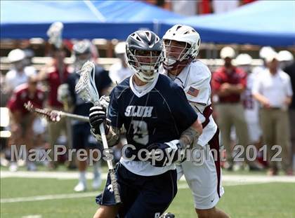 Thumbnail 1 in St. Louis University vs. MICDS (MSLA Division I Championship) photogallery.