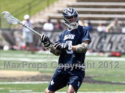 Thumbnail 2 in St. Louis University vs. MICDS (MSLA Division I Championship) photogallery.