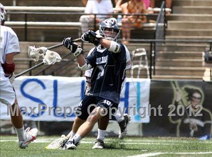 Thumbnail 1 in St. Louis University vs. MICDS (MSLA Division I Championship) photogallery.