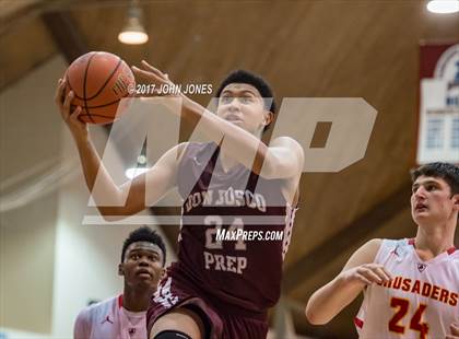 Thumbnail 2 in Bergen Catholic vs Don Bosco Prep (Bergen County Jamboree Finals) photogallery.