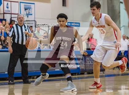 Thumbnail 2 in Bergen Catholic vs Don Bosco Prep (Bergen County Jamboree Finals) photogallery.