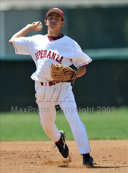 Thumbnail 1 in Esperanza vs. Palm Beach Central (Anderson Bat National Classic) photogallery.
