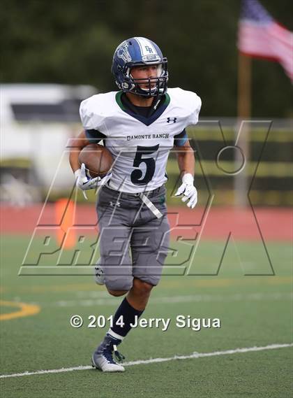 Thumbnail 1 in Elk Grove vs. Damonte Ranch (2014 Honor Bowl - NorCal) photogallery.