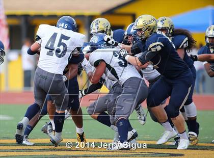 Thumbnail 1 in Elk Grove vs. Damonte Ranch (2014 Honor Bowl - NorCal) photogallery.