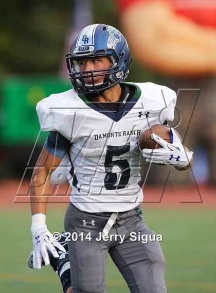 Thumbnail 2 in Elk Grove vs. Damonte Ranch (2014 Honor Bowl - NorCal) photogallery.