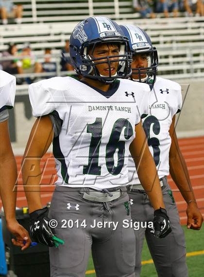 Thumbnail 3 in Elk Grove vs. Damonte Ranch (2014 Honor Bowl - NorCal) photogallery.