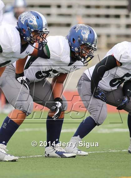 Thumbnail 1 in Elk Grove vs. Damonte Ranch (2014 Honor Bowl - NorCal) photogallery.