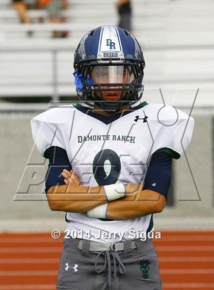 Thumbnail 1 in Elk Grove vs. Damonte Ranch (2014 Honor Bowl - NorCal) photogallery.