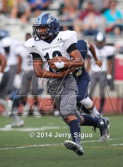 Thumbnail 2 in Elk Grove vs. Damonte Ranch (2014 Honor Bowl - NorCal) photogallery.