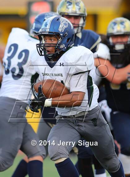 Thumbnail 1 in Elk Grove vs. Damonte Ranch (2014 Honor Bowl - NorCal) photogallery.