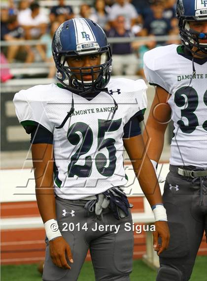 Thumbnail 3 in Elk Grove vs. Damonte Ranch (2014 Honor Bowl - NorCal) photogallery.