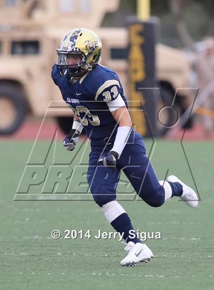 Thumbnail 1 in Elk Grove vs. Damonte Ranch (2014 Honor Bowl - NorCal) photogallery.