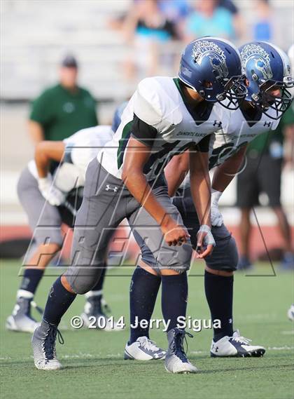 Thumbnail 2 in Elk Grove vs. Damonte Ranch (2014 Honor Bowl - NorCal) photogallery.