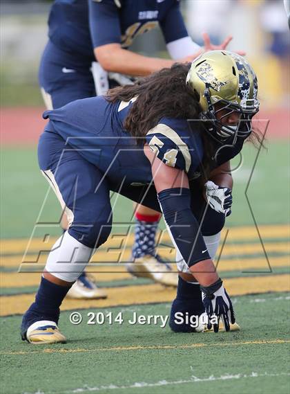 Thumbnail 2 in Elk Grove vs. Damonte Ranch (2014 Honor Bowl - NorCal) photogallery.