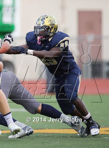 Thumbnail 3 in Elk Grove vs. Damonte Ranch (2014 Honor Bowl - NorCal) photogallery.
