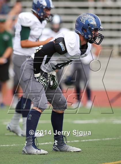 Thumbnail 3 in Elk Grove vs. Damonte Ranch (2014 Honor Bowl - NorCal) photogallery.
