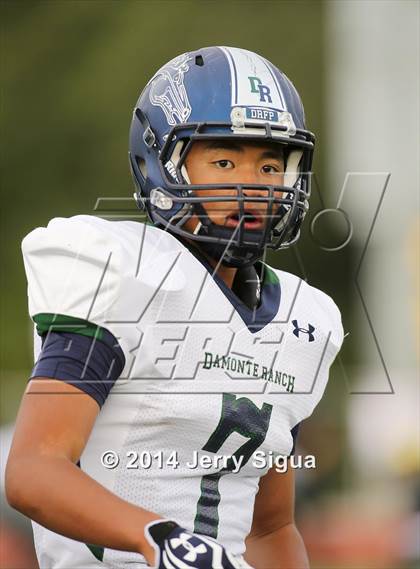 Thumbnail 3 in Elk Grove vs. Damonte Ranch (2014 Honor Bowl - NorCal) photogallery.