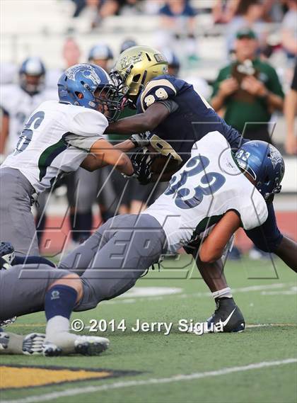 Thumbnail 3 in Elk Grove vs. Damonte Ranch (2014 Honor Bowl - NorCal) photogallery.