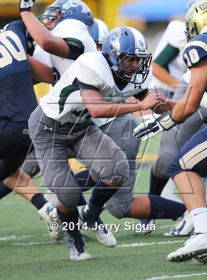 Thumbnail 1 in Elk Grove vs. Damonte Ranch (2014 Honor Bowl - NorCal) photogallery.