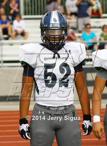 Thumbnail 1 in Elk Grove vs. Damonte Ranch (2014 Honor Bowl - NorCal) photogallery.