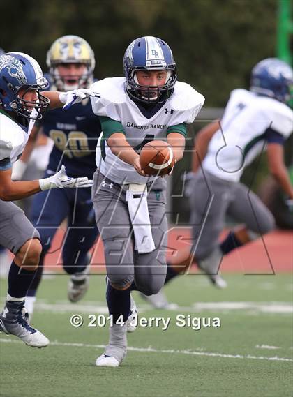 Thumbnail 1 in Elk Grove vs. Damonte Ranch (2014 Honor Bowl - NorCal) photogallery.