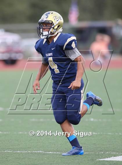 Thumbnail 1 in Elk Grove vs. Damonte Ranch (2014 Honor Bowl - NorCal) photogallery.