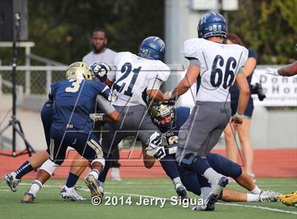 Thumbnail 2 in Elk Grove vs. Damonte Ranch (2014 Honor Bowl - NorCal) photogallery.
