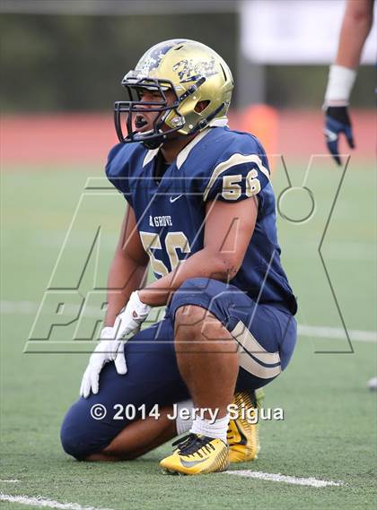 Thumbnail 1 in Elk Grove vs. Damonte Ranch (2014 Honor Bowl - NorCal) photogallery.