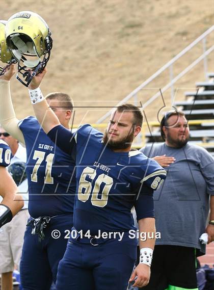 Thumbnail 3 in Elk Grove vs. Damonte Ranch (2014 Honor Bowl - NorCal) photogallery.