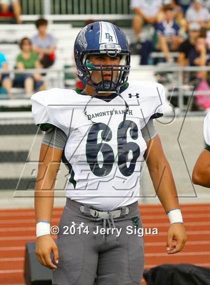 Thumbnail 2 in Elk Grove vs. Damonte Ranch (2014 Honor Bowl - NorCal) photogallery.