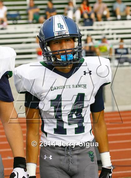 Thumbnail 3 in Elk Grove vs. Damonte Ranch (2014 Honor Bowl - NorCal) photogallery.