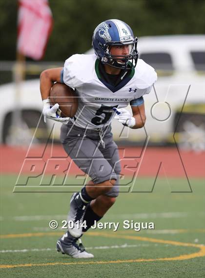 Thumbnail 3 in Elk Grove vs. Damonte Ranch (2014 Honor Bowl - NorCal) photogallery.