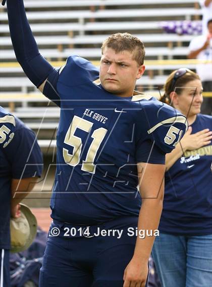 Thumbnail 2 in Elk Grove vs. Damonte Ranch (2014 Honor Bowl - NorCal) photogallery.