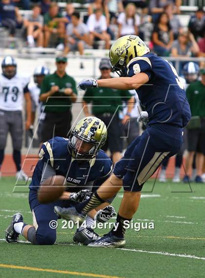 Thumbnail 1 in Elk Grove vs. Damonte Ranch (2014 Honor Bowl - NorCal) photogallery.