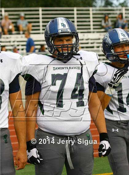 Thumbnail 2 in Elk Grove vs. Damonte Ranch (2014 Honor Bowl - NorCal) photogallery.