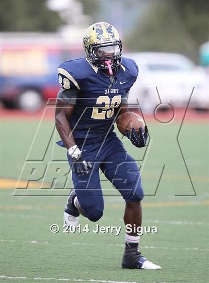 Thumbnail 3 in Elk Grove vs. Damonte Ranch (2014 Honor Bowl - NorCal) photogallery.
