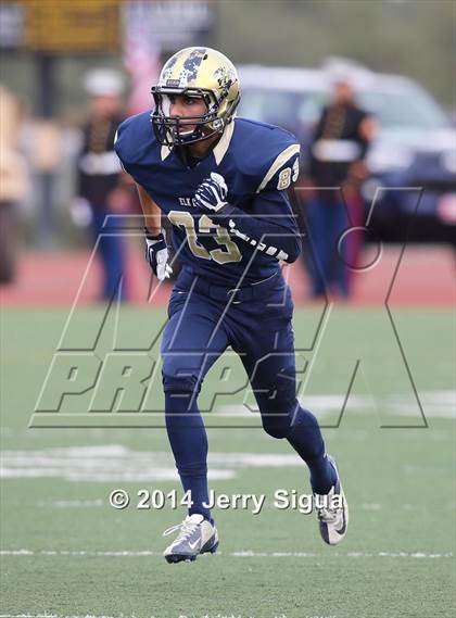 Thumbnail 3 in Elk Grove vs. Damonte Ranch (2014 Honor Bowl - NorCal) photogallery.