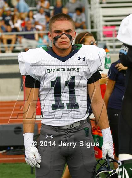 Thumbnail 1 in Elk Grove vs. Damonte Ranch (2014 Honor Bowl - NorCal) photogallery.