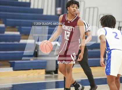 Thumbnail 3 in Grand Prairie vs. Rowlett (Denton Ryan Holiday Showcase) photogallery.
