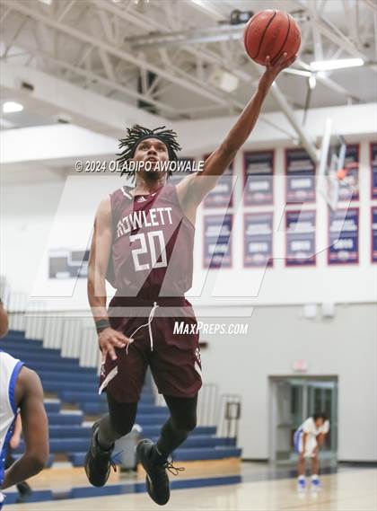 Thumbnail 3 in Grand Prairie vs. Rowlett (Denton Ryan Holiday Showcase) photogallery.