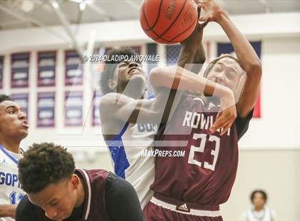 Thumbnail 3 in Grand Prairie vs. Rowlett (Denton Ryan Holiday Showcase) photogallery.