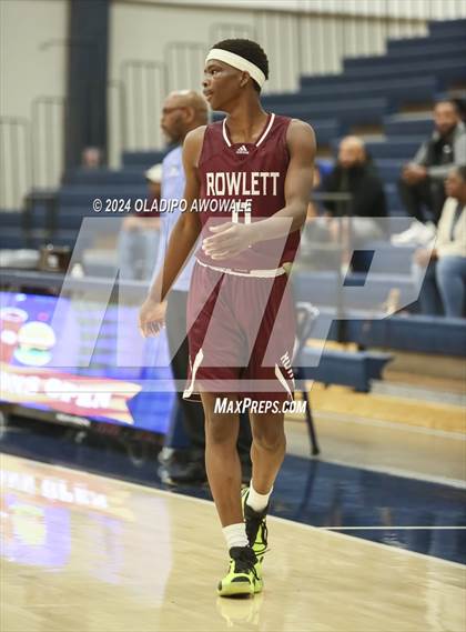 Thumbnail 3 in Grand Prairie vs. Rowlett (Denton Ryan Holiday Showcase) photogallery.