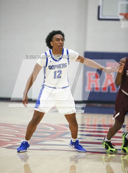 Thumbnail 3 in Grand Prairie vs. Rowlett (Denton Ryan Holiday Showcase) photogallery.
